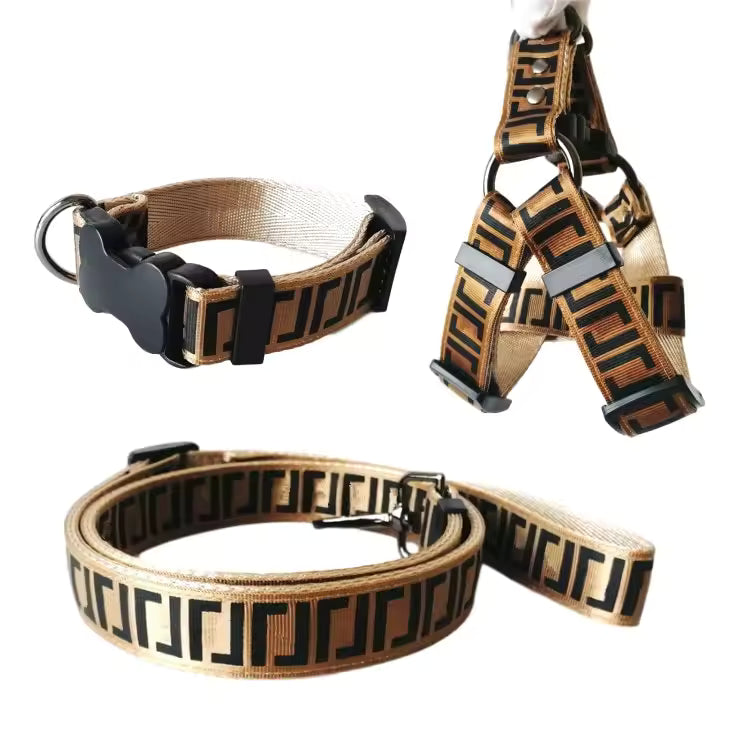 Two-letter brand F pet chest strap dog leash pet leash pet supplies