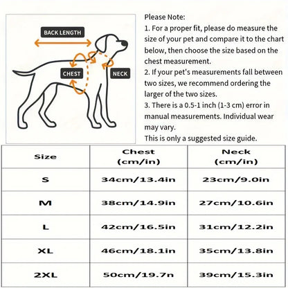 Dog Collar Dog Breast-band Double Strap for Pets Chest Suit Neck Harness Accessories Large Big Tactical Vest Puppy Harness