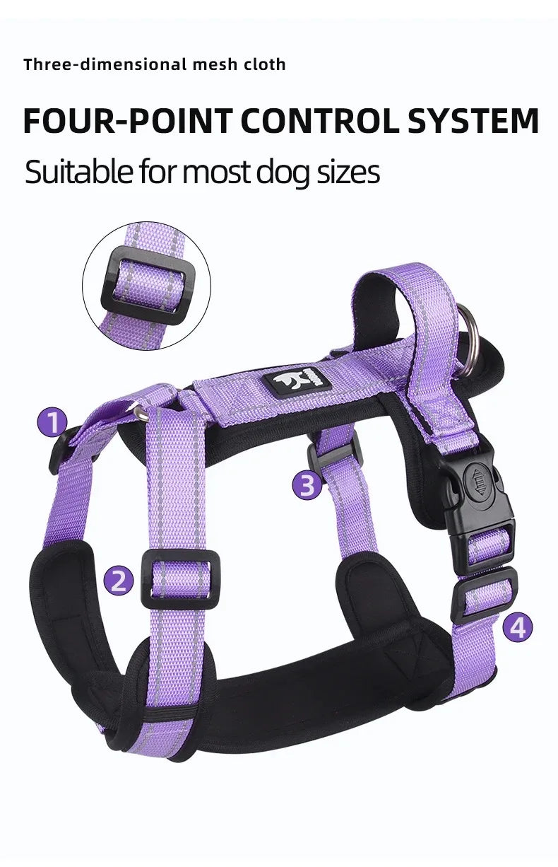 Harnesses and Wears Necklaces Harness With Dog Leash Classic Medium Small Dogs Pet Accessories Chest Puppy Collar Big Accessory