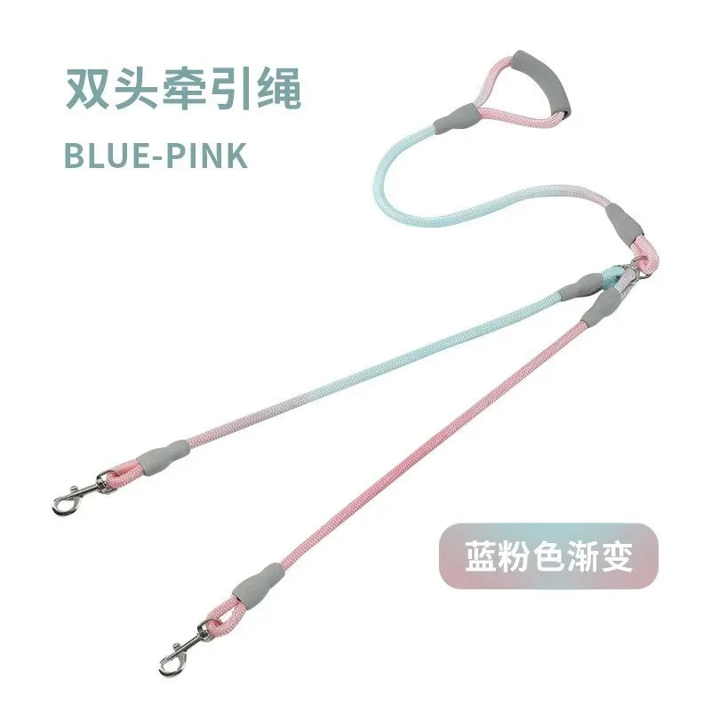 Puppy Accessories Flexi Suit for Dog Pet Supplies Dogs Collar Leash Collars Accessory Big Harness Double-headed traction rope