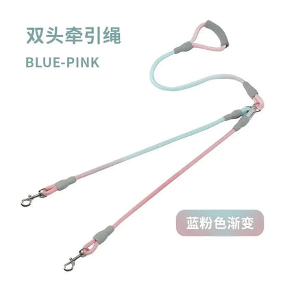 Puppy Accessories Flexi Suit for Dog Pet Supplies Dogs Collar Leash Collars Accessory Big Harness Double-headed traction rope