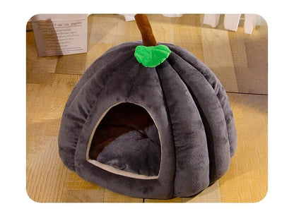 Bed for Cats Plush Beds Banana Puppy Warm Accessory Winter House Accessories Pet Basket Things Goods Houses and Habitats Dog All