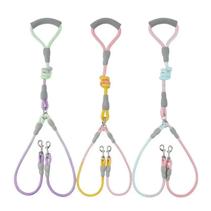 Puppy Accessories Flexi Suit for Dog Pet Supplies Dogs Collar Leash Collars Accessory Big Harness Double-headed traction rope