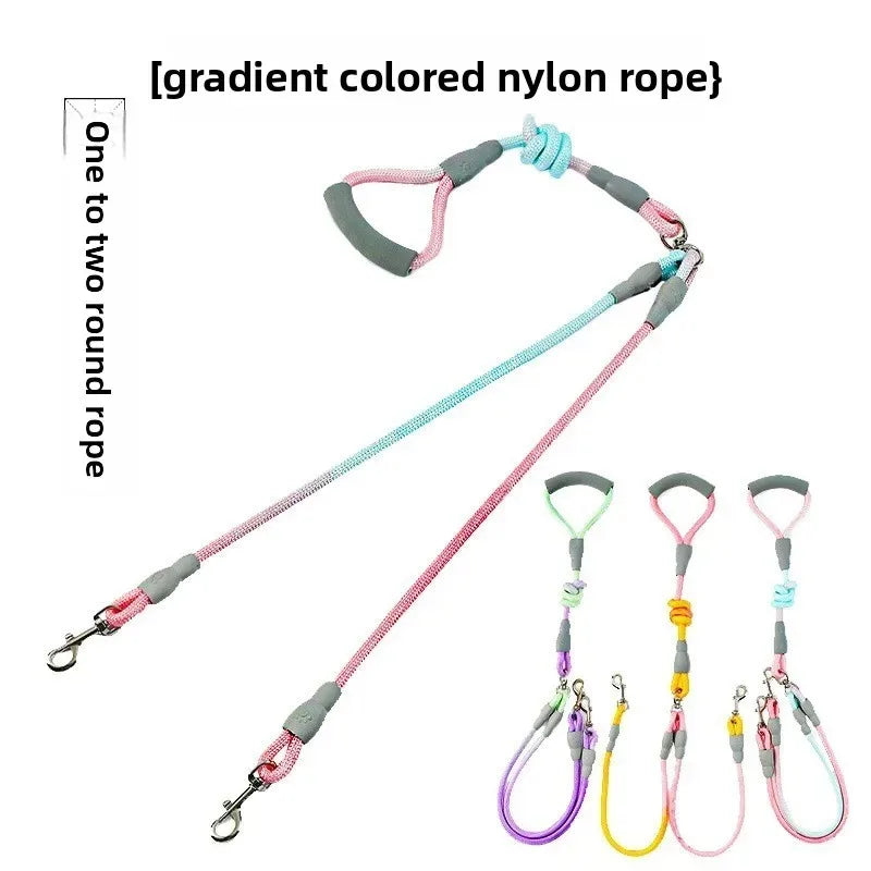 Puppy Accessories Flexi Suit for Dog Pet Supplies Dogs Collar Leash Collars Accessory Big Harness Double-headed traction rope
