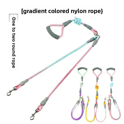 Puppy Accessories Flexi Suit for Dog Pet Supplies Dogs Collar Leash Collars Accessory Big Harness Double-headed traction rope
