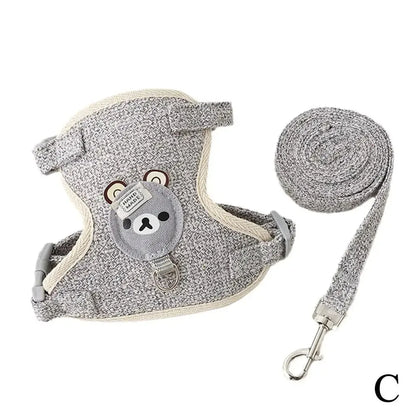 Kittens Harness Pet Collar Supplies for Cats Small Breeds Products Pets Collars Kitten Products Pet Puppy Harness Things